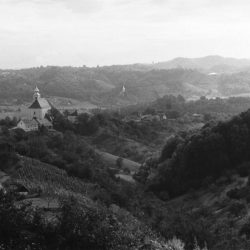 The pilgrim Crhuch of the Holy Trinity in Haloze, 1966.