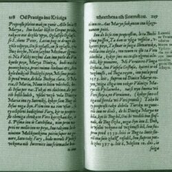 The first written reference of koledovanje from Primož Trubar, Catehismus s dveima islagama, Tubingen, 1575. Facsimile, DZS 1996