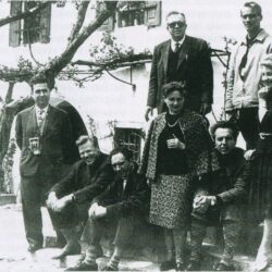 Giorgio Nataletti, Uros Krek, Italo Tejo, Marija Šuštar, Pino Vecchiet, Milko Matìčetov, Valens Vodušek, Wanda Nataletti, (Rezija, 1962)